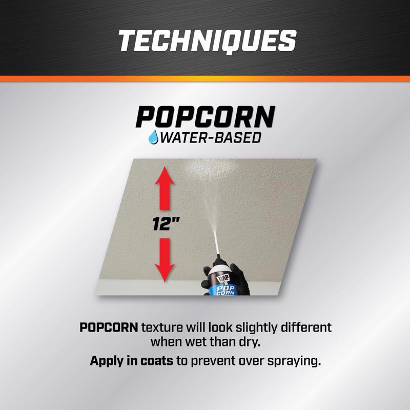 DAP White Water-Based Popcorn Ceiling Spray Texture 16 oz