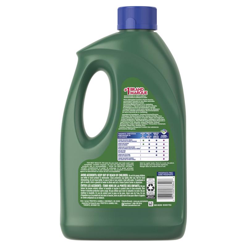 Cascade Fresh Scent Gel Dishwasher Detergent 75 oz