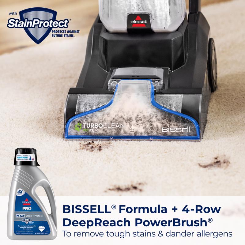 Bissell TurboClean Bagless Carpet Cleaner 6 amps Standard Black