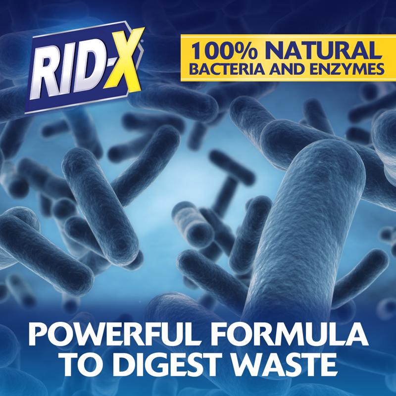 RID-X Powder Septic System Cleaner 9.8 oz