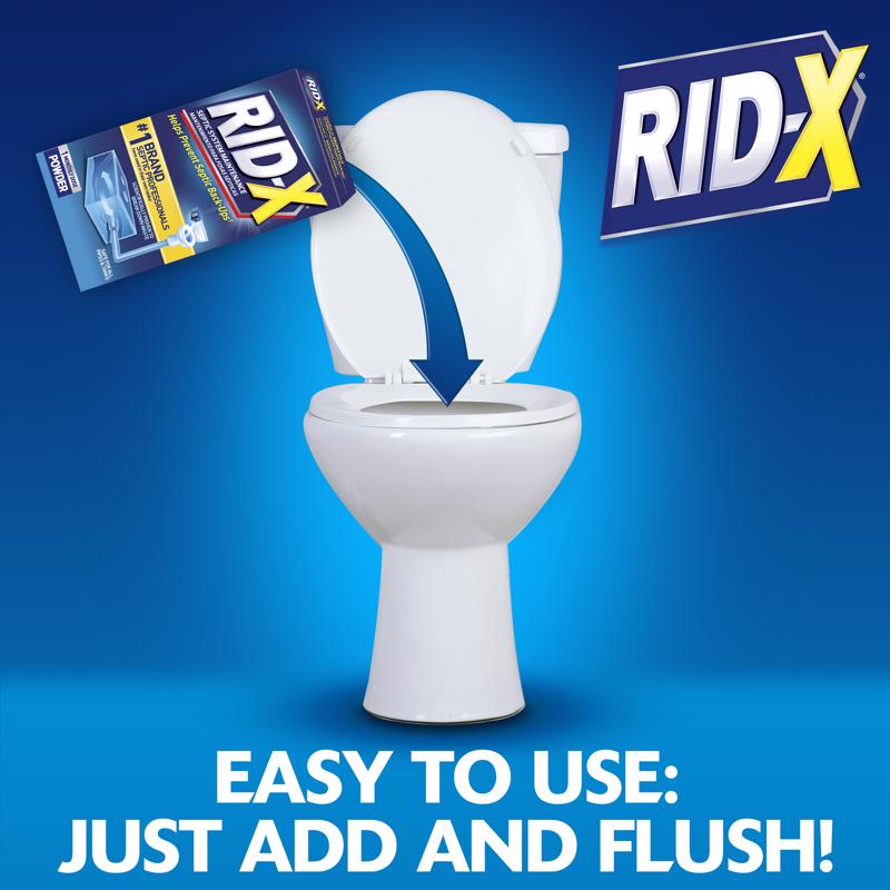 RID-X Powder Septic System Cleaner 9.8 oz