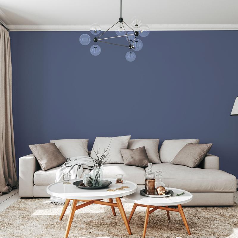 Rust-Oleum Sure Color Eggshell Smoked Navy Water-Based Paint + Primer Interior 1 gal
