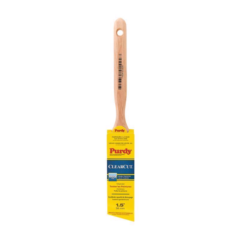 Purdy Clearcut Glide 1-1/2 in. Stiff Angle Paint Brush