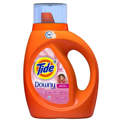 Tide HE Downy April Fresh Scent Detergent Liquid 42 fl. oz.