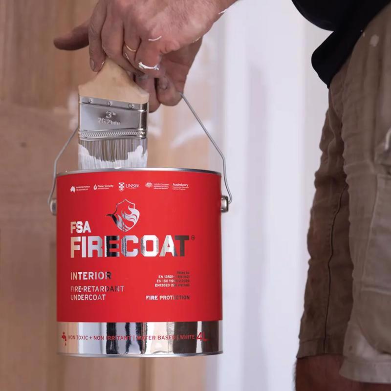 Firecoat Gray Low Sheen Water-Based Primer 1 gal