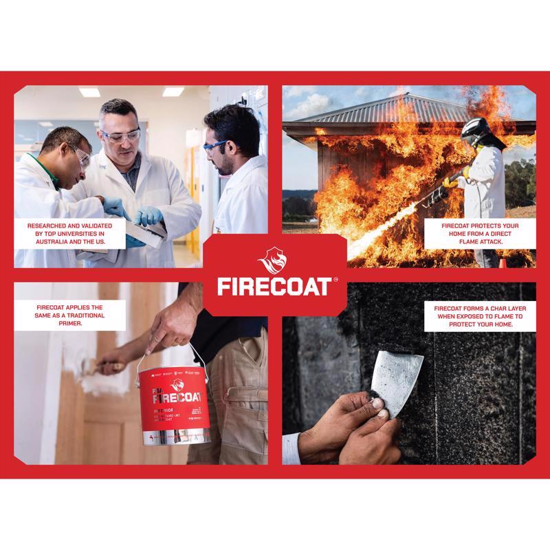 Firecoat Gray Low Sheen Water-Based Primer 1 gal