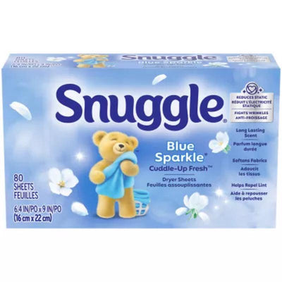Snuggle Blue Sparkle Fresh Scent Fabric Softener Sheets