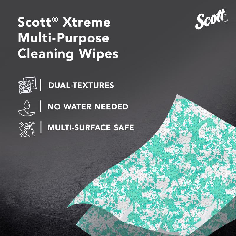 Scott Xtreme Cleaning Wipes 7 in. W X 9 in. L 75 wipes