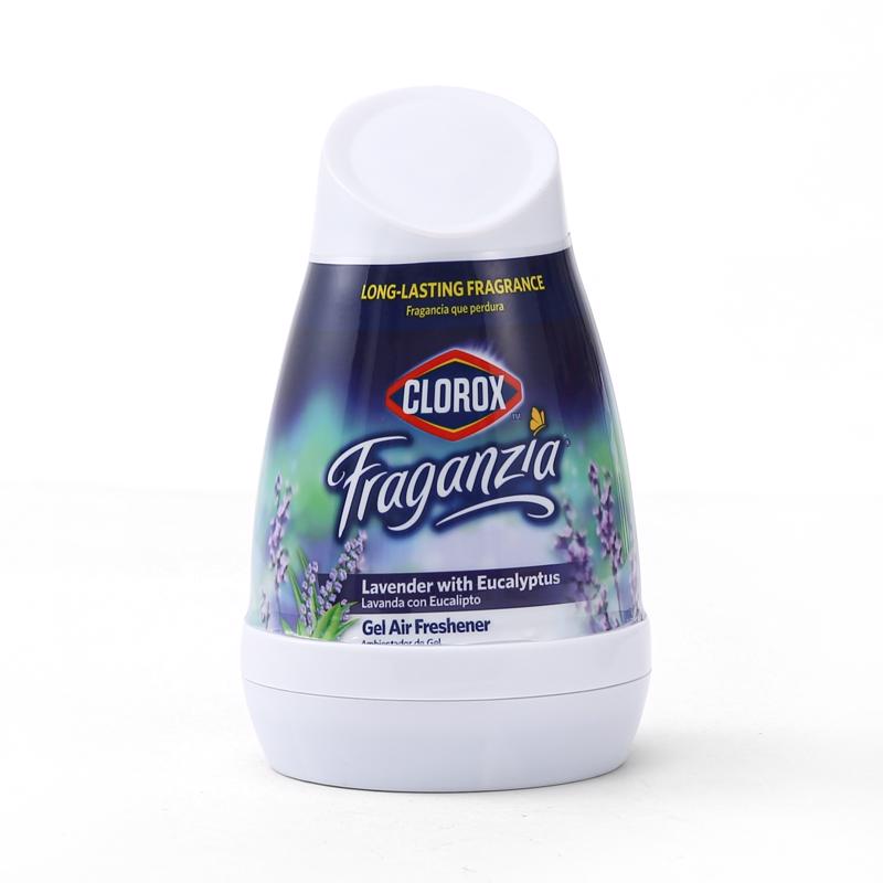 Clorox Fraganzia Lavender Scent Air Freshener 6 oz Gel