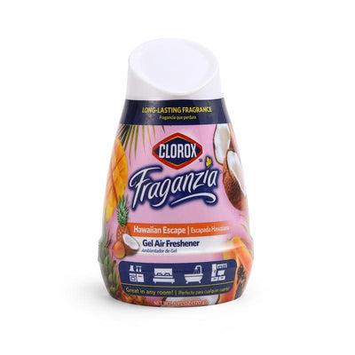 Clorox Fraganzia Island Escape Scent Air Freshener 6 oz Gel