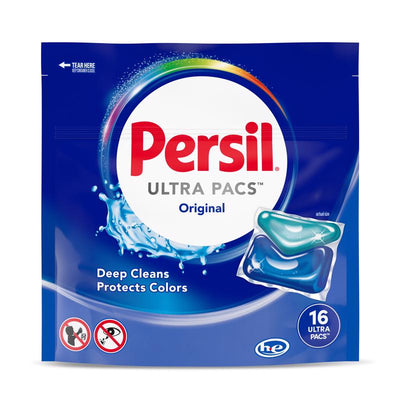 Persil Ultra Pacs Original Scent Laundry Detergent Pod 16 pk