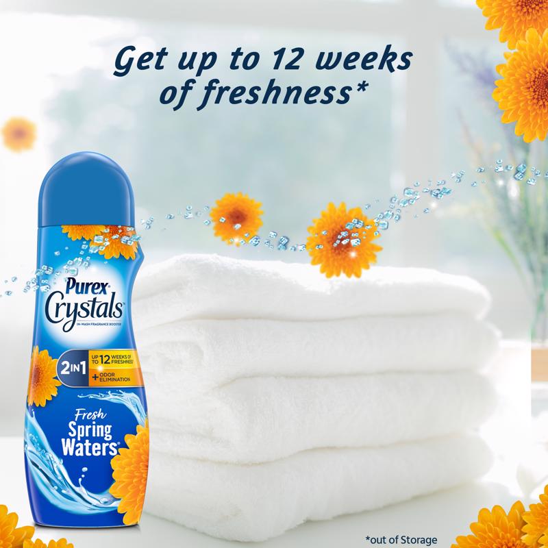 Purex Fresh Spring Water Scent Laundry Scent Booster Crystals 21 oz