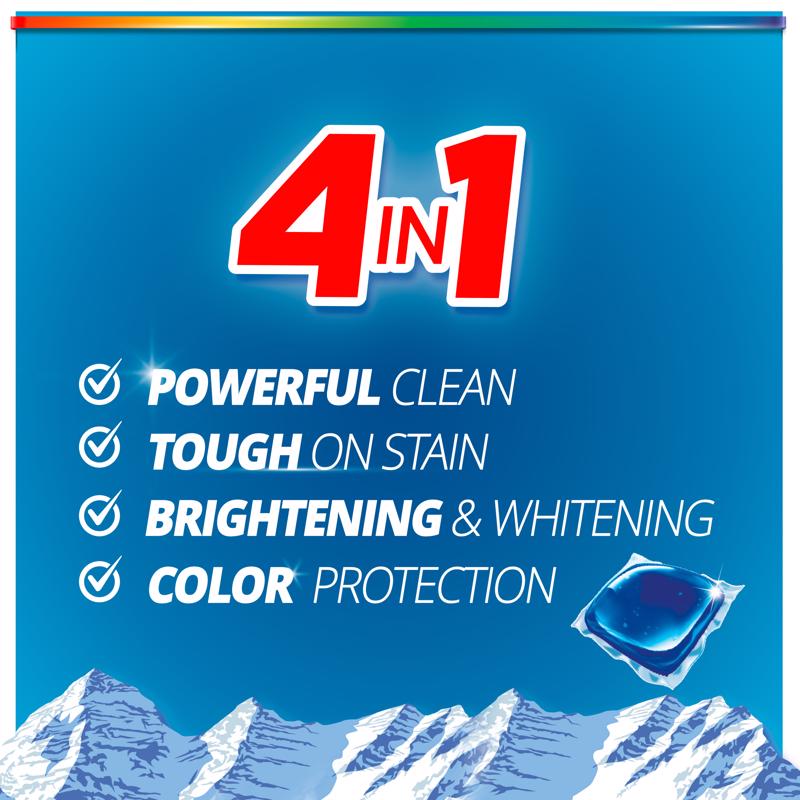 Purex Mountain Breeze Scent Laundry Detergent Pod 11.1 oz 21 pk