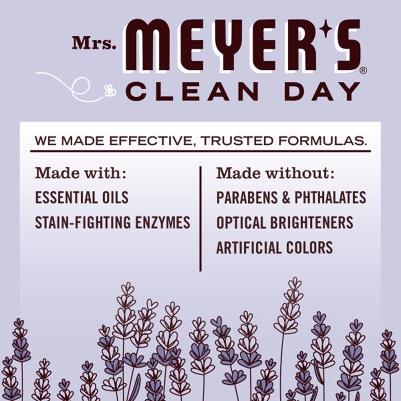 Mrs. Meyer's Clean Day Lavender Scent Laundry Detergent Liquid 24.3 oz