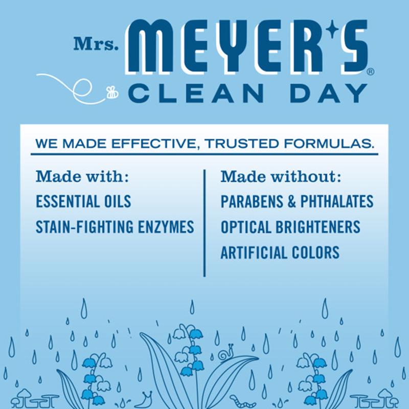 Mrs. Meyer's Clean Day Rain Water Scent Laundry Detergent Liquid 24.3 oz