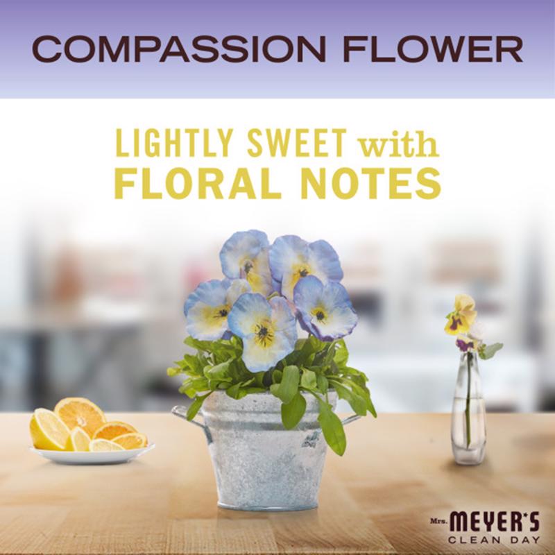 Mrs. Meyer's Clean Day Compassion Flower Scent Detergent Concentrate Liquid 24.3 oz