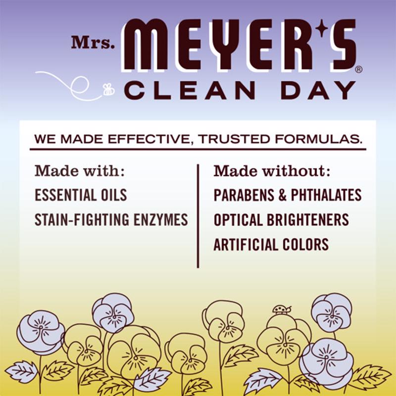 Mrs. Meyer's Clean Day Compassion Flower Scent Detergent Concentrate Liquid 24.3 oz