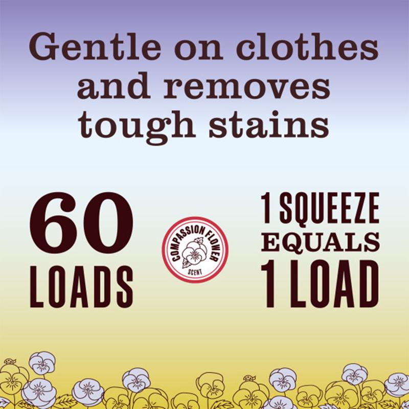 Mrs. Meyer's Clean Day Compassion Flower Scent Detergent Concentrate Liquid 24.3 oz