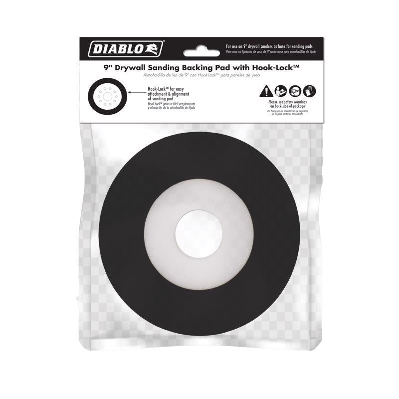 Diablo 9 in. L X 9 in. W Foam/Polypropylene Drywall Back Up Pad