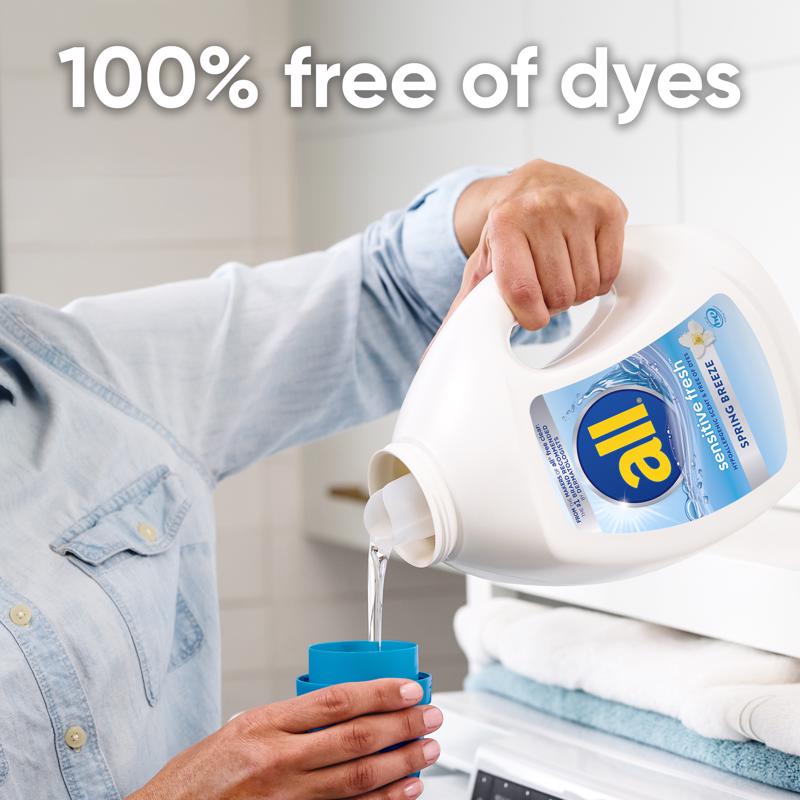 All Spring Breeze Scent Laundry Detergent Liquid 88 fl. oz.
