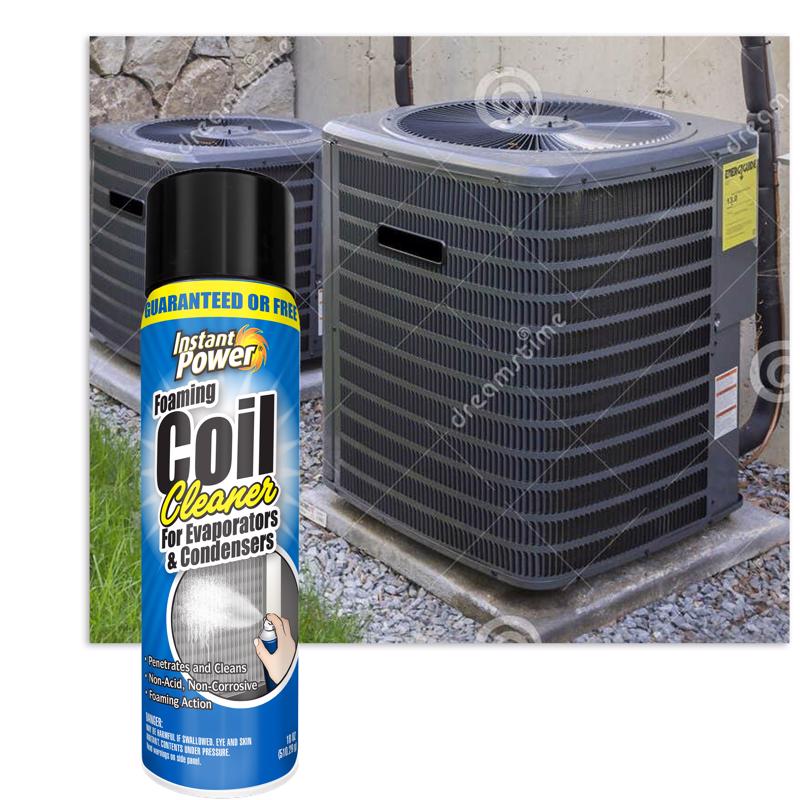 Instant Power Coil Cleaner 18 oz Foam