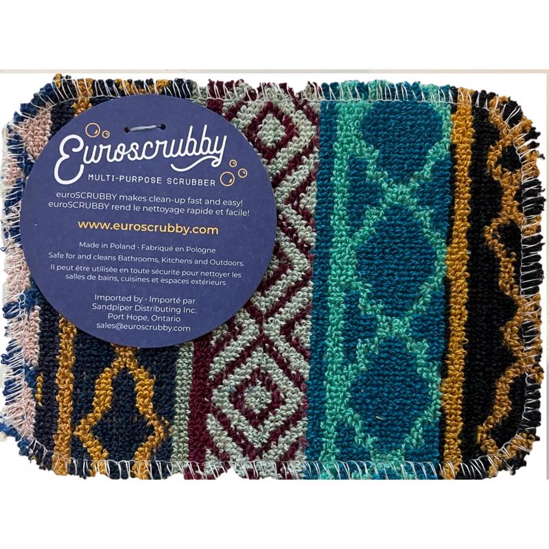 Euroscrubby Medium Duty Scrubber For Kitchen and Bath 6 in. L