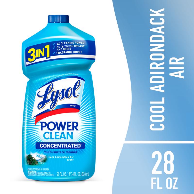 Lysol Cool Adirondack Air Scent Concentrated Multi-Surface Cleaner Liquid 28 fl. oz.