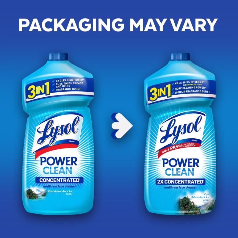 Lysol Cool Adirondack Air Scent Concentrated Multi-Surface Cleaner Liquid 28 fl. oz.