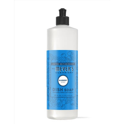 Mrs. Meyer's Clean Day Blueberry Scent Liquid Dish Soap 16 oz