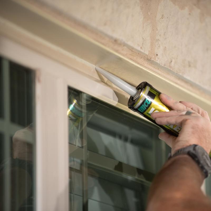 Vulkem 116 Limestone Polyurethane Window and Door Caulk Sealant 10.1 fl. oz.