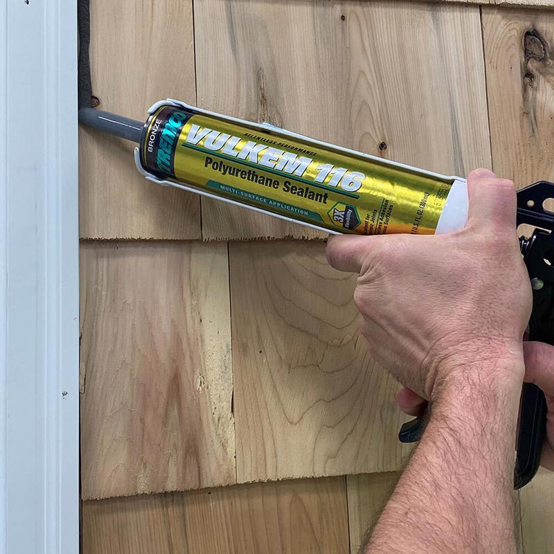 Vulkem 116 Dark Bronze Polyurethane Window and Door Caulk Sealant 10.1 fl. oz.