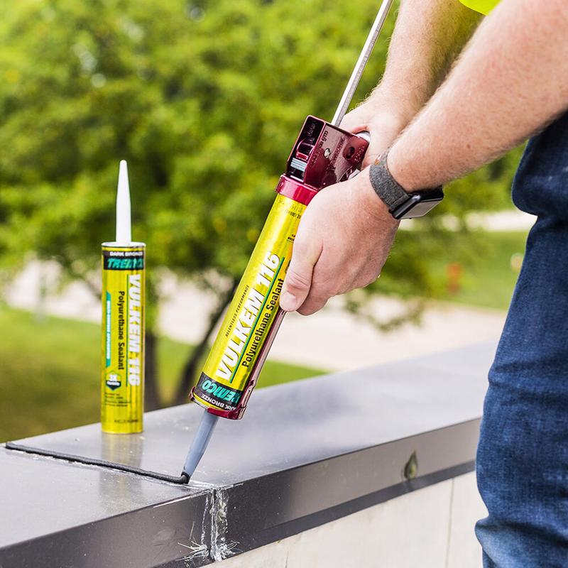 Vulkem 116 Dark Bronze Polyurethane Window and Door Caulk Sealant 10.1 fl. oz.