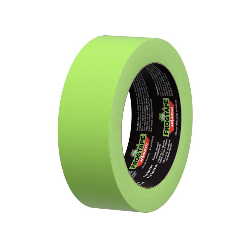 FrogTape Advanced 1.41 in. W X 45 yd L Green Medium Strength Painter's Tape