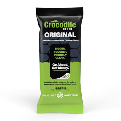 Crocodile Cloth Original Cleaning Cloth 15 in. W X 10 in. L 10 wipes
