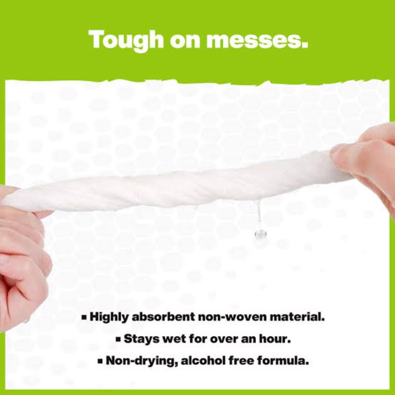 Crocodile Cloth Original Cleaning Cloth 15 in. W X 10 in. L 10 wipes