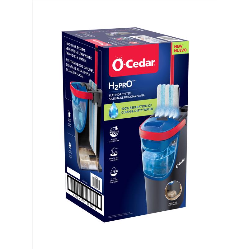 O-Cedar H2Pro 16 in. W Mop with Bucket