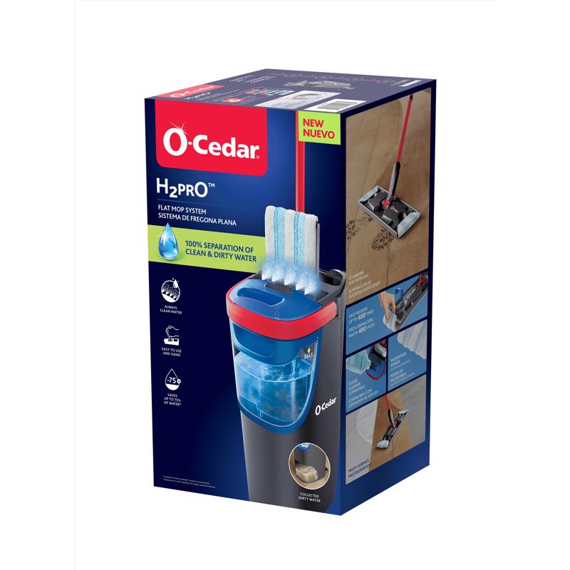 O-Cedar H2Pro 16 in. W Mop with Bucket