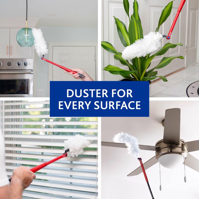 O-Cedar Flex and Catch Microfiber Duster Kit 36 in. L