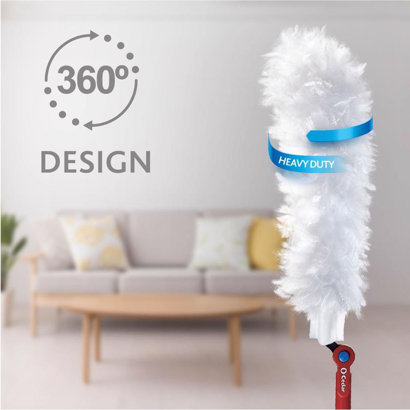 O-Cedar Flex and Catch Microfiber Duster Kit 36 in. L