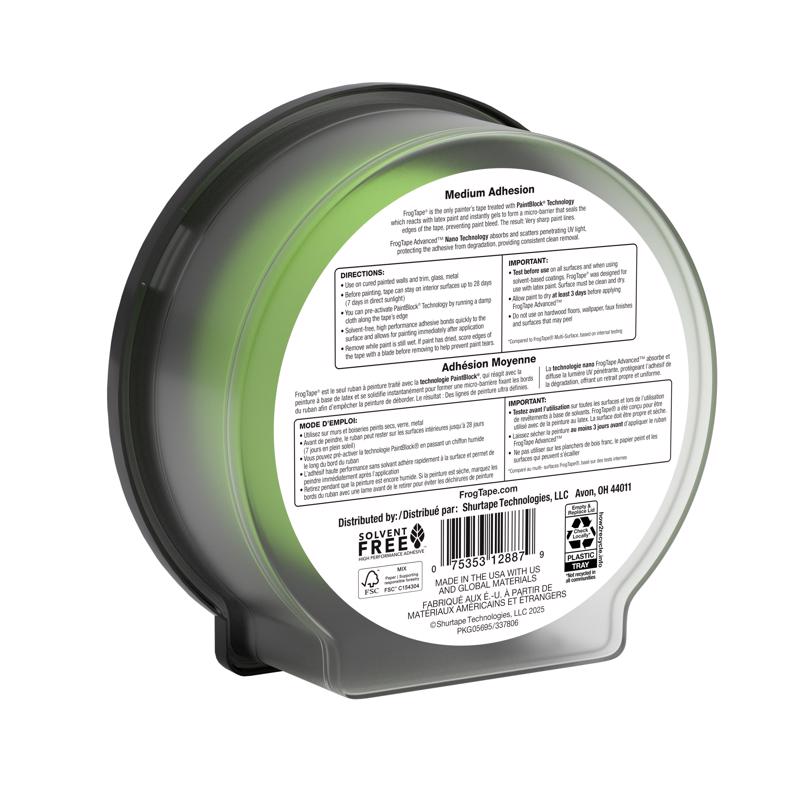 FrogTape 1.88 in. W X 45 yd L Green Medium Strength Painter's Tape