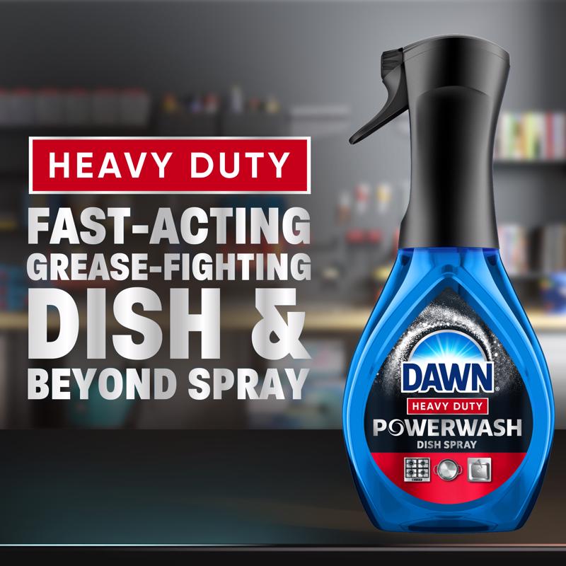 Dawn Powerwash Heavy Duty Fresh Scent Liquid Dish Spray Refill 16 oz