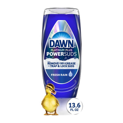 Dawn Platinum Plus PowerSuds Fresh Scent Liquid Dishwashing Liquid 13.6 oz