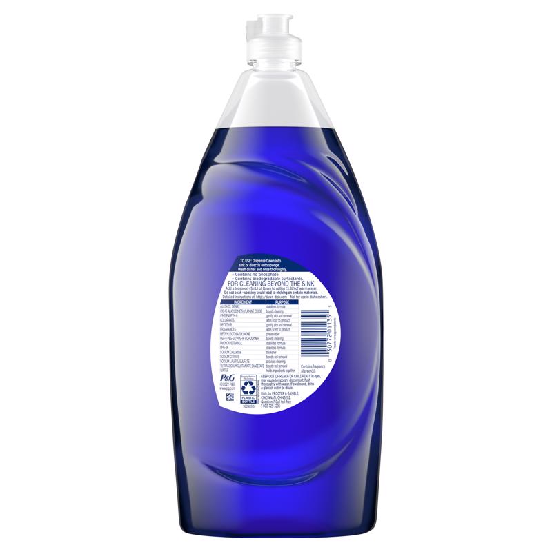 Dawn Platinum Refreshing Rain Scent Liquid Dish Soap 32.7 oz
