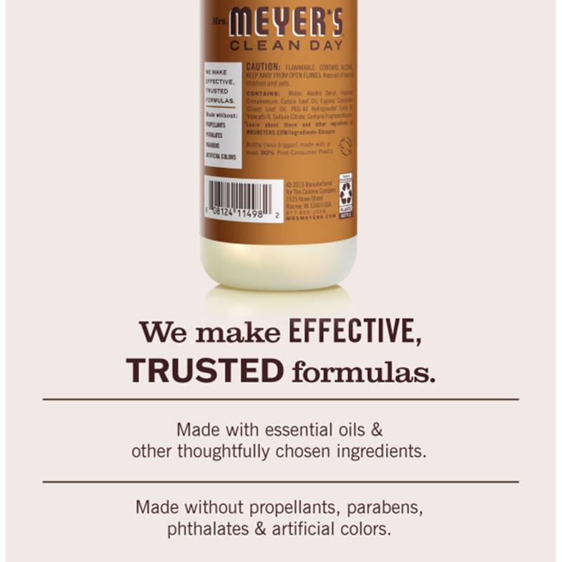 Mrs. Meyer's Clean Day Acorn Spice Scent Air Freshener 8 oz Liquid