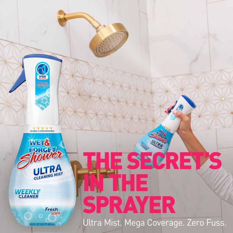 Wet & Forget Fresh Scent Shower Cleaner 16.9 oz Spray