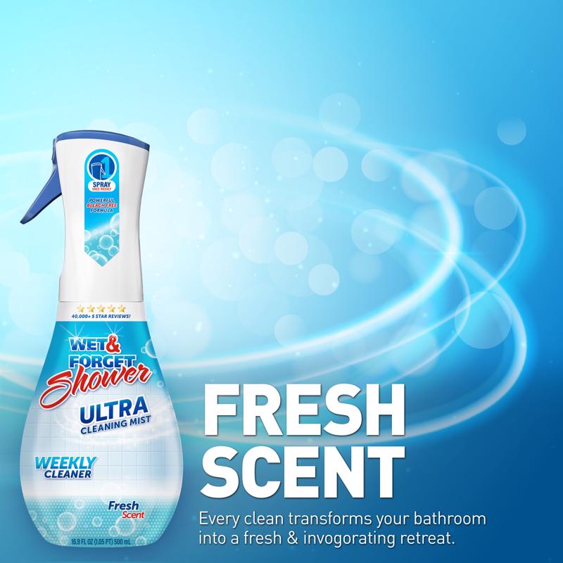 Wet & Forget Fresh Scent Shower Cleaner 16.9 oz Spray