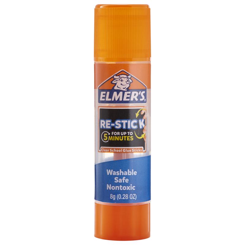 Elmer's Medium Strength Glue Clear Glue Stick 0.53 oz