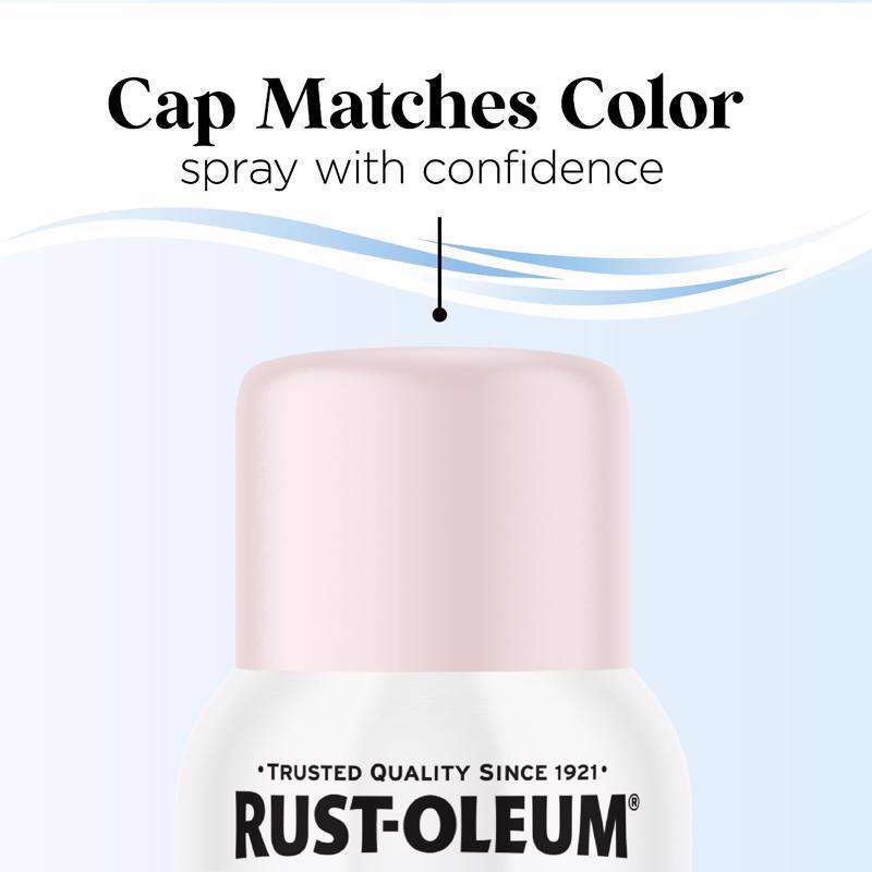 Rust-Oleum Low Odor Matte Dusty Rose Spray  Paint 11 oz
