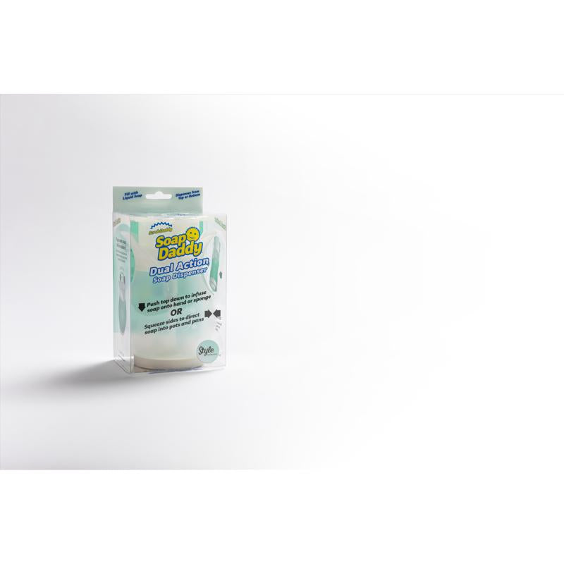 Scrub Daddy Style Counter Top Squeeze Soap Dispenser