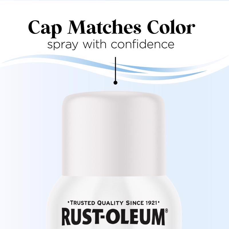 Rust-Oleum Low Odor Matte Snow White Spray  Paint 11 oz